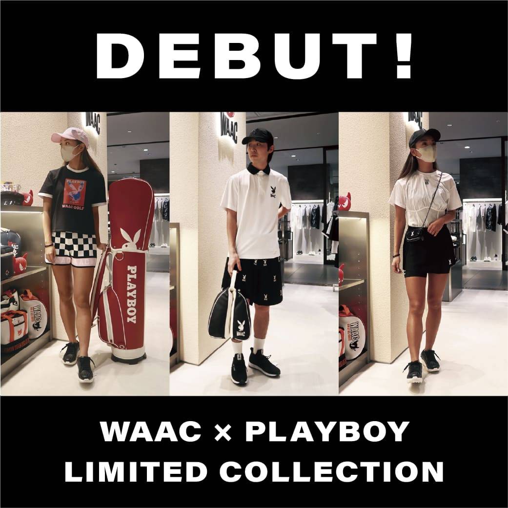 若者の大愛商品 WAAC×PLAYBOY 】SEXY＆CUTEなスペシャルコラボレーションがDEBUT！ メンズウェア